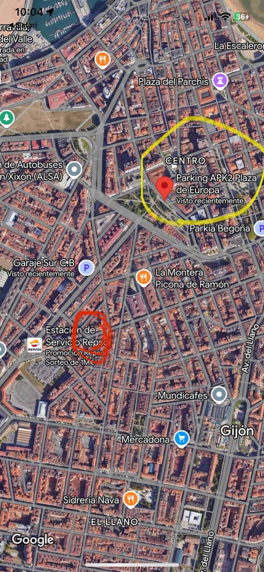 1001Noches Apartman Gijón Kültér fotó